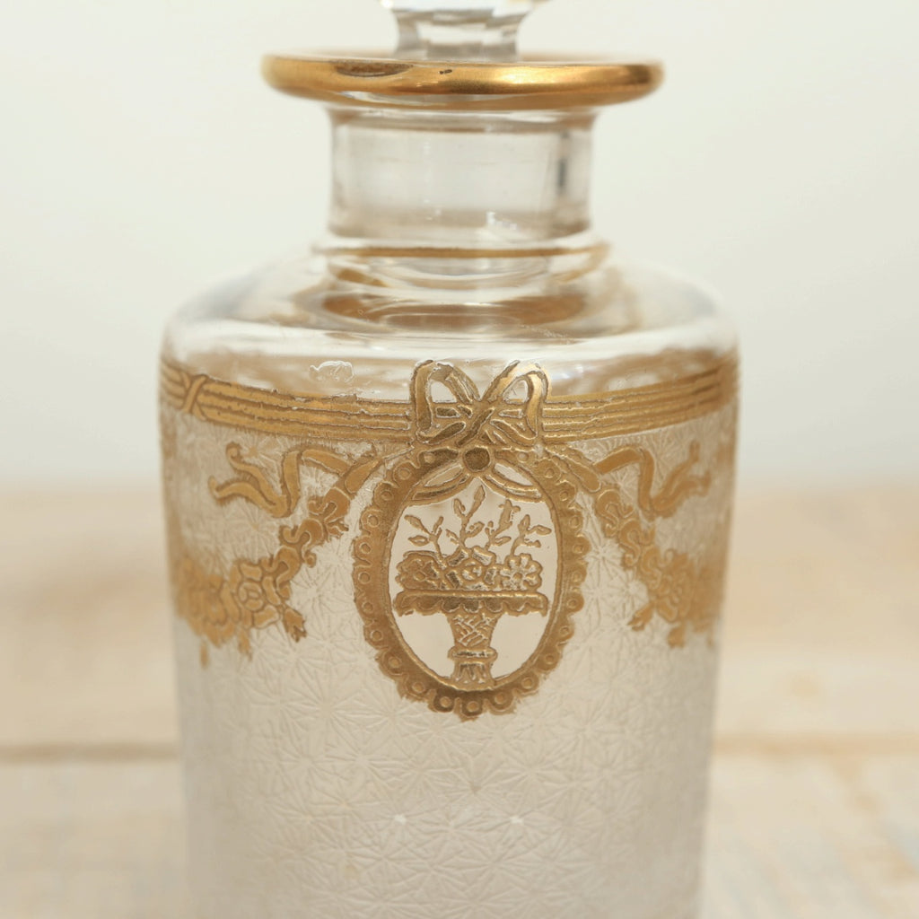 アンティーク 香水瓶 SAPHO フランス サンルイ製 Saint Louis