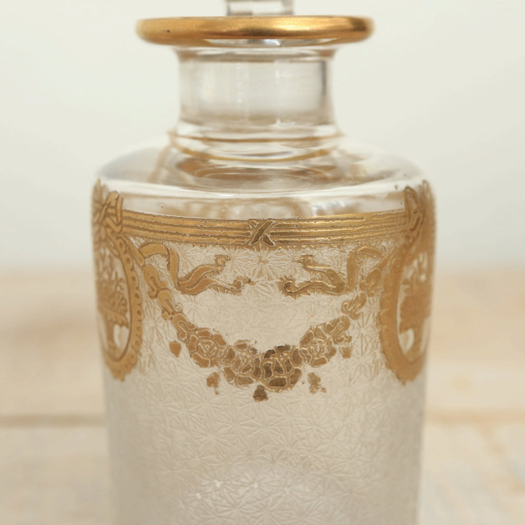 アンティーク 香水瓶 SAPHO フランス サンルイ製 Saint Louis