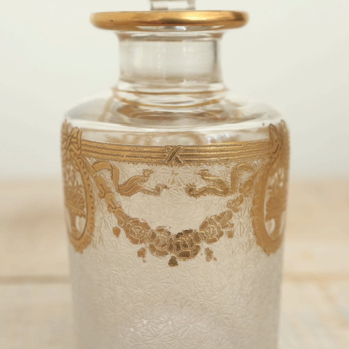 アンティーク 香水瓶 SAPHO フランス サンルイ製 Saint Louis