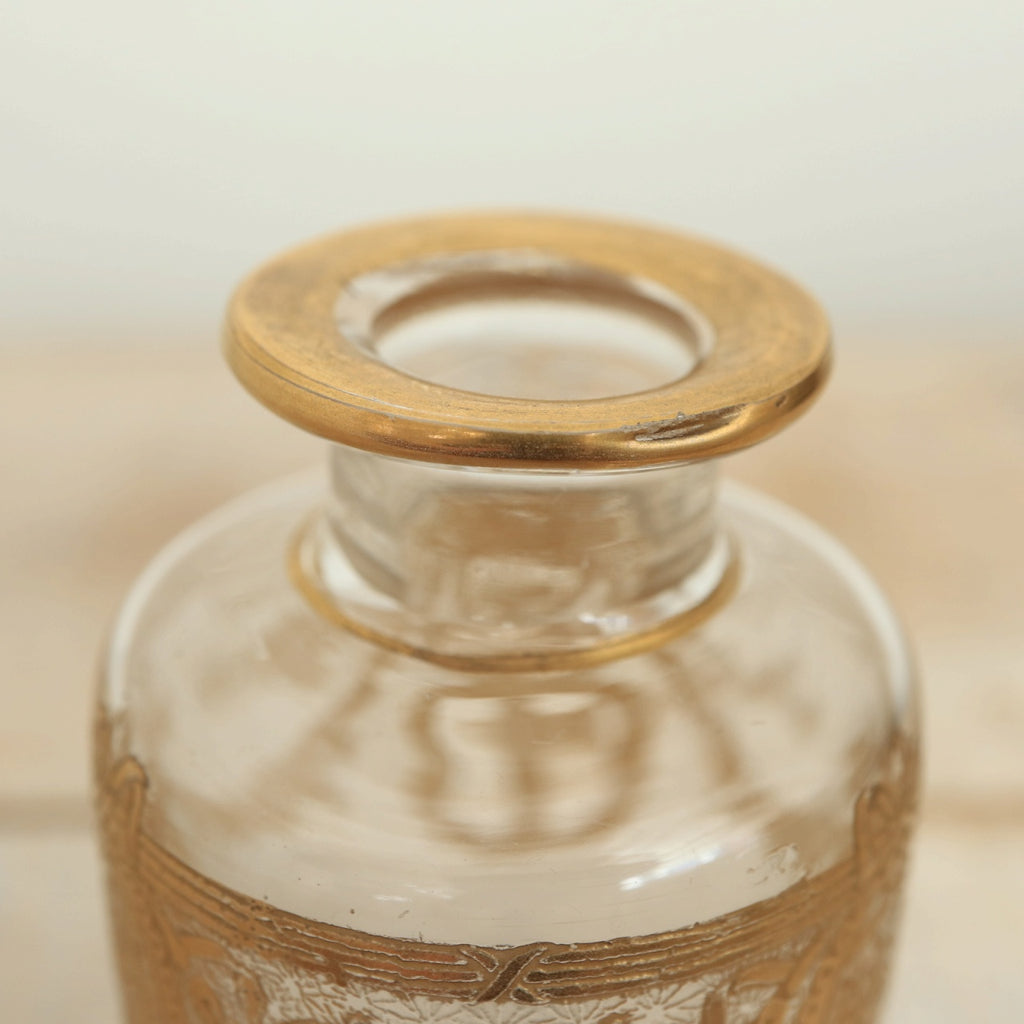 アンティーク 香水瓶 SAPHO フランス サンルイ製 Saint Louis