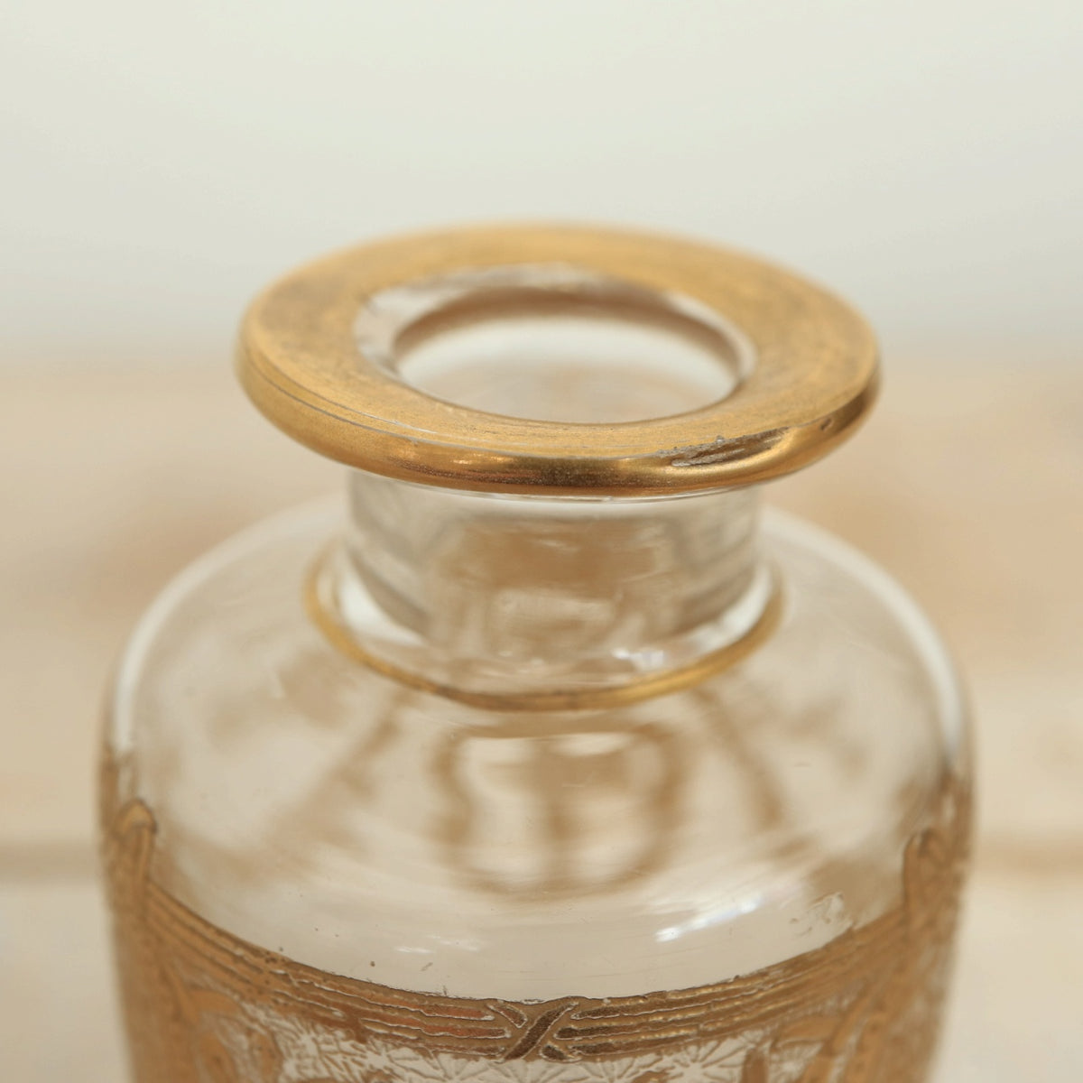 アンティーク 香水瓶 SAPHO フランス サンルイ製 Saint Louis