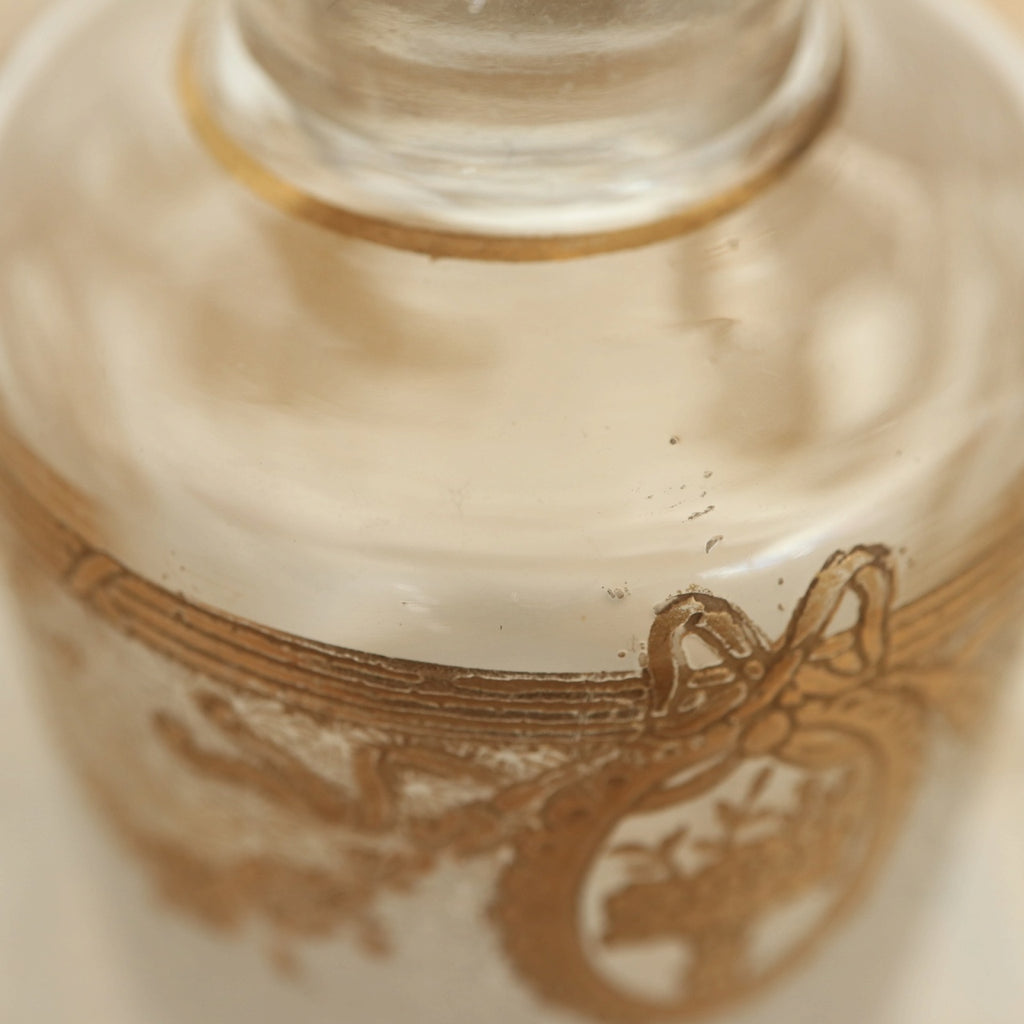アンティーク 香水瓶 SAPHO フランス サンルイ製 Saint Louis