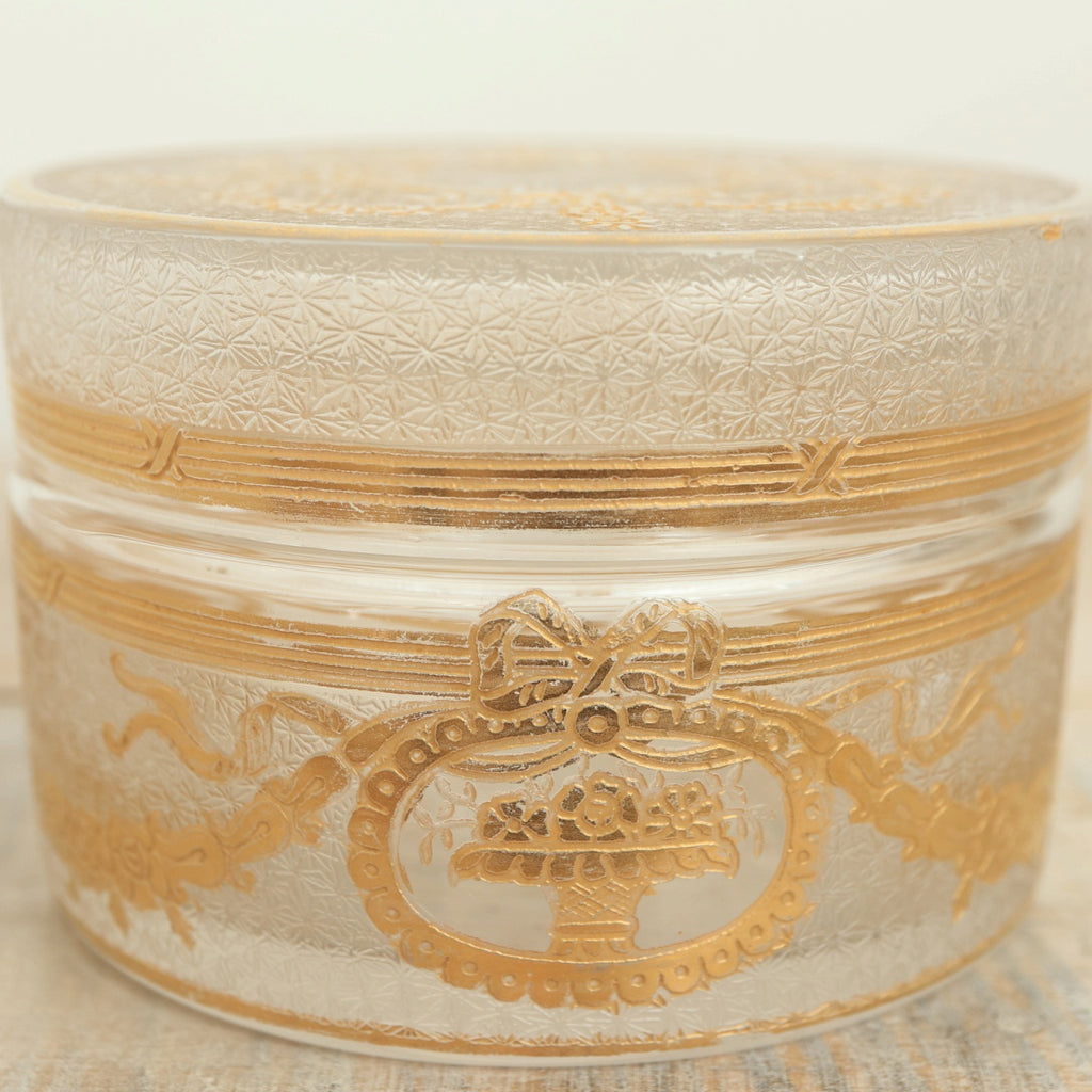 アンティーク コフレ 小物入れ SAPHO フランス サンルイ製 Saint Louis