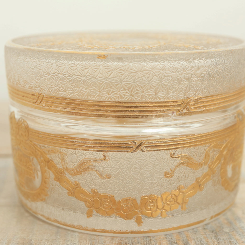 アンティーク コフレ 小物入れ SAPHO フランス サンルイ製 Saint Louis