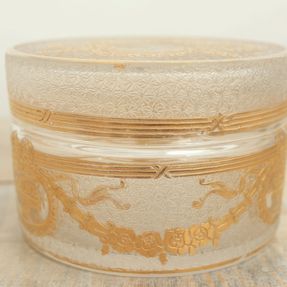 アンティーク コフレ 小物入れ SAPHO フランス サンルイ製 Saint Louis