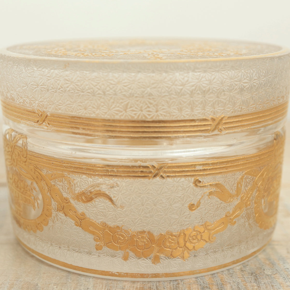 アンティーク コフレ 小物入れ SAPHO フランス サンルイ製 Saint Louis