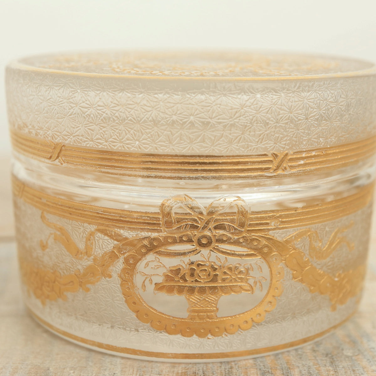 アンティーク コフレ 小物入れ SAPHO フランス サンルイ製 Saint Louis