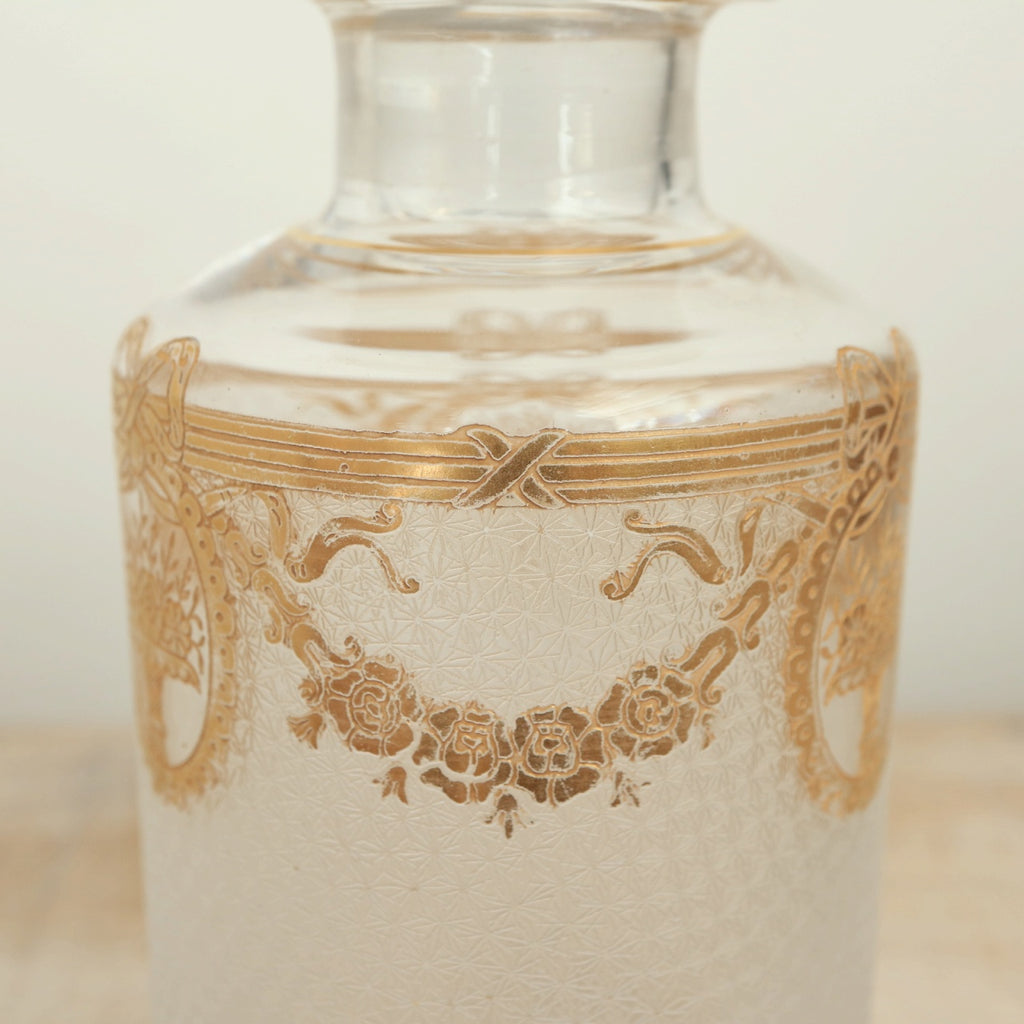 アンティーク 香水瓶 SAPHO フランス サンルイ製 Saint Louis