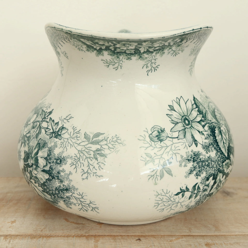 アンティーク ピシェ JARDINIERE フランス サンタマン製 SAINT AMAND HAMAGE NORD