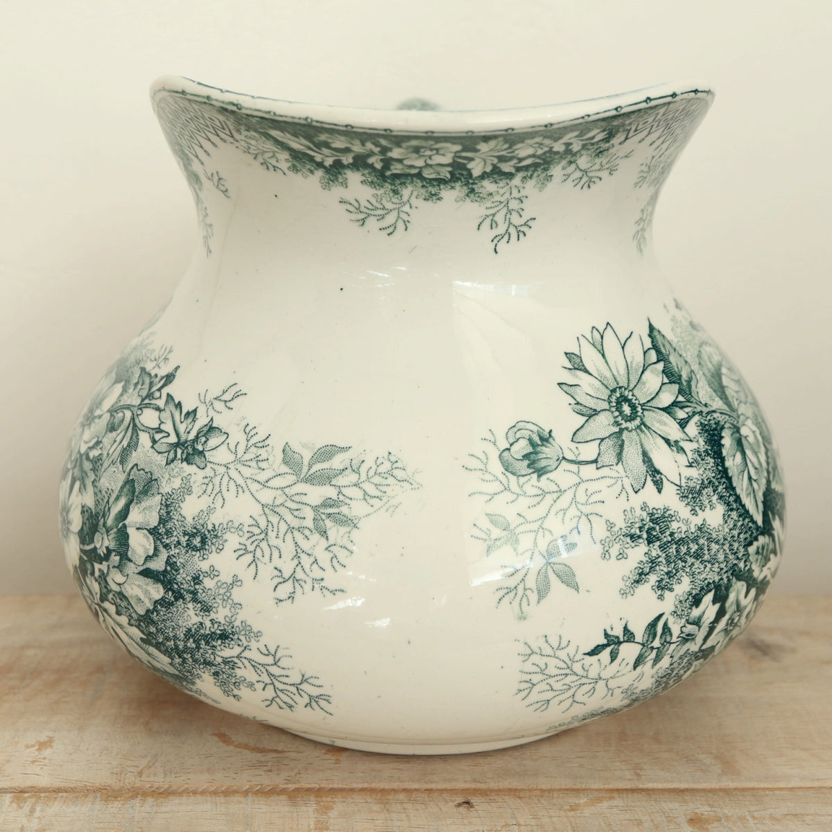 アンティーク ピシェ JARDINIERE フランス サンタマン製 SAINT AMAND HAMAGE NORD