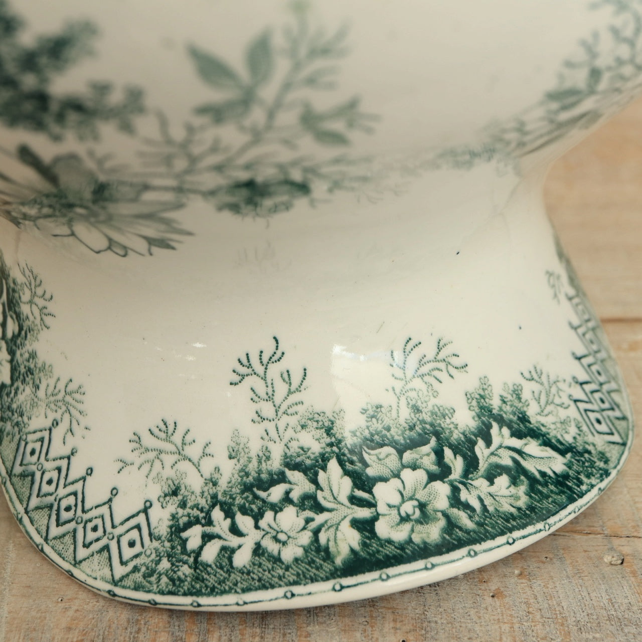 アンティーク ピシェ JARDINIERE フランス サンタマン製 SAINT AMAND