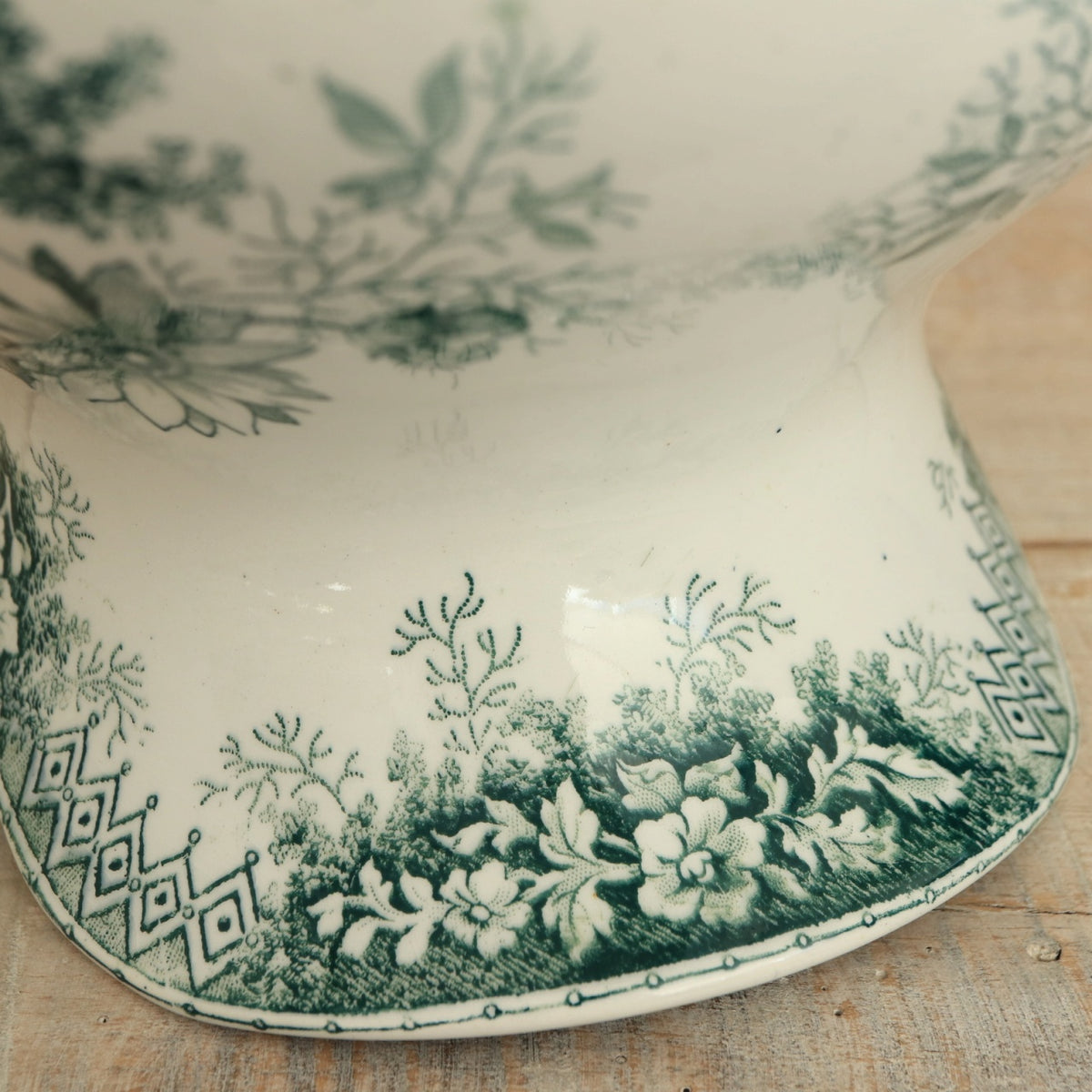 アンティーク ピシェ JARDINIERE フランス サンタマン製 SAINT AMAND HAMAGE NORD