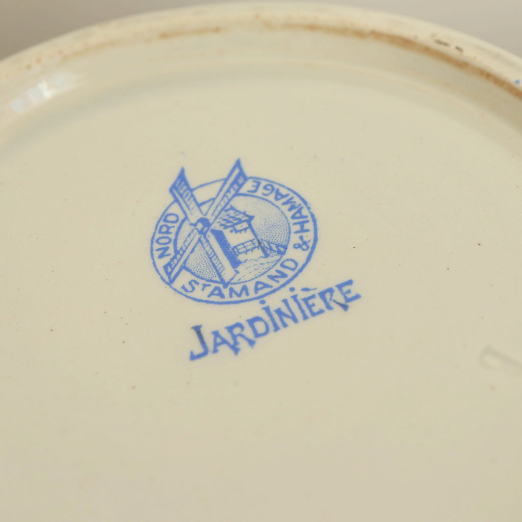 アンティーク ピシェ JARDINIERE フランス サンタマン製 SAINT AMAND HAMAGE NORD