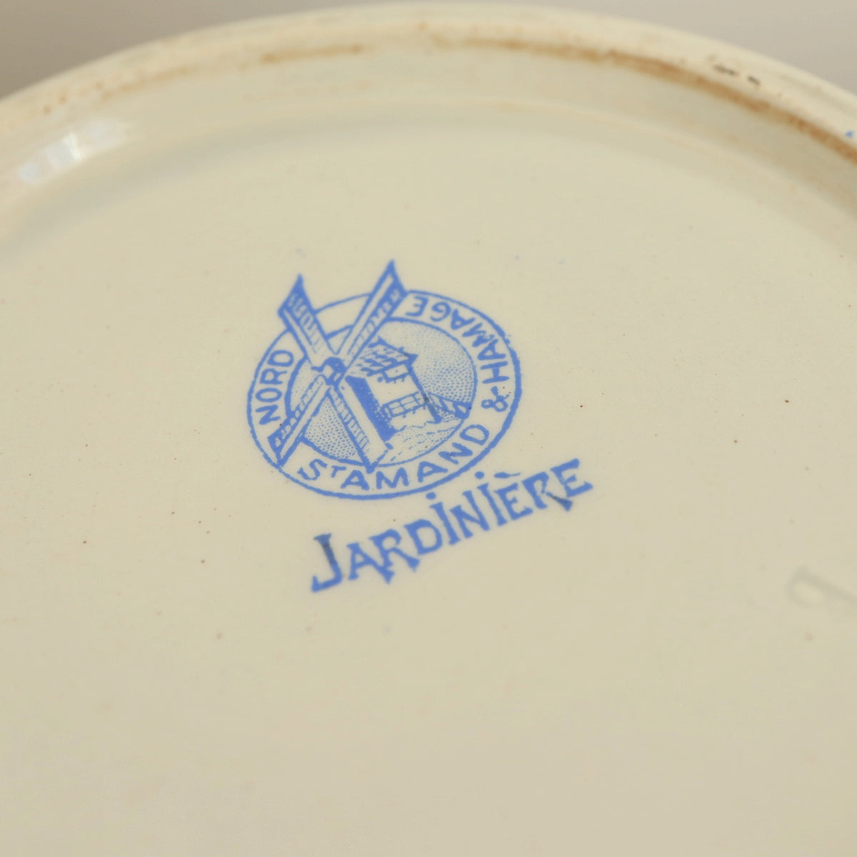 アンティーク ピシェ JARDINIERE フランス サンタマン製 SAINT AMAND HAMAGE NORD