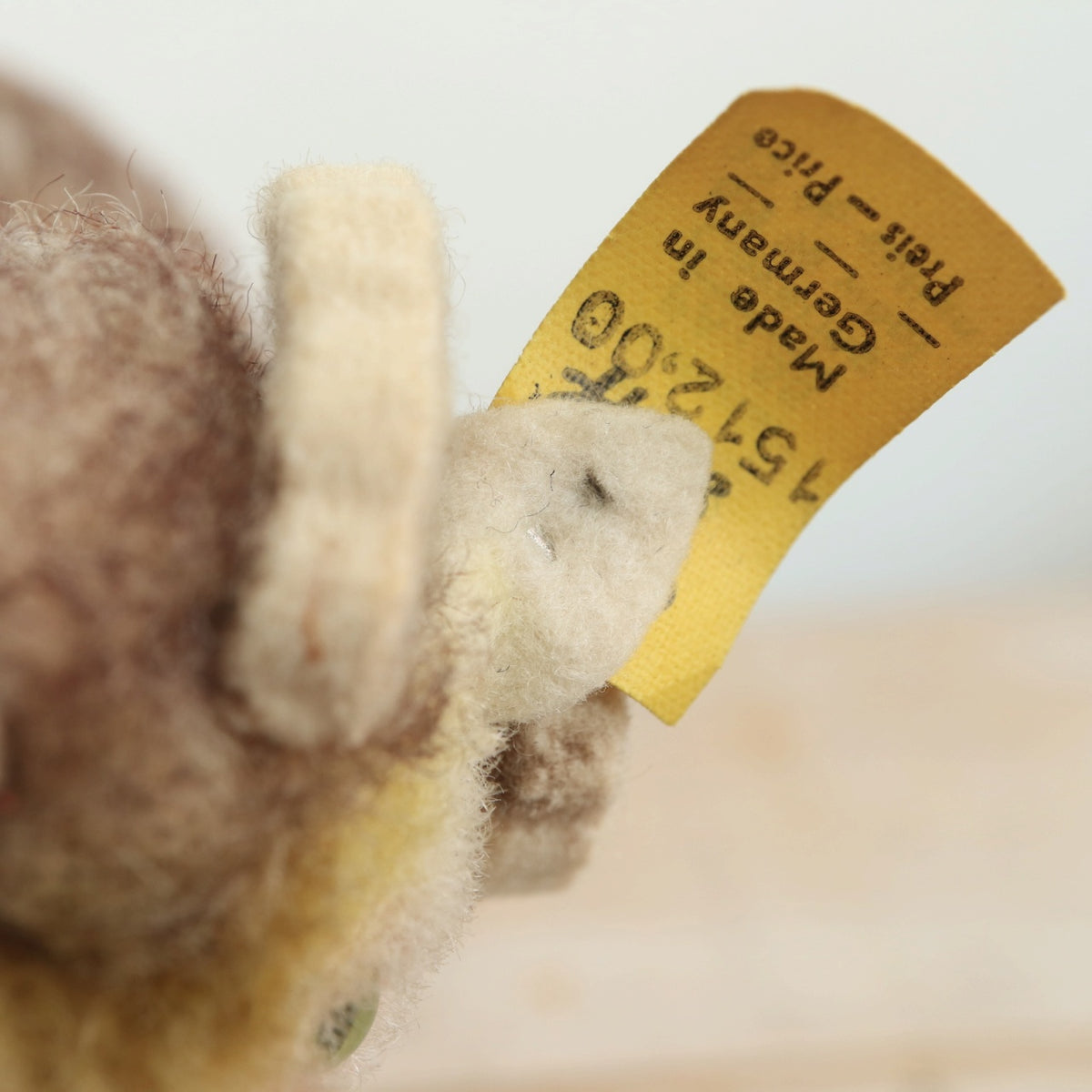アンティーク シュタイフ 牡羊 おひつじ Steiff Wotan 12cm