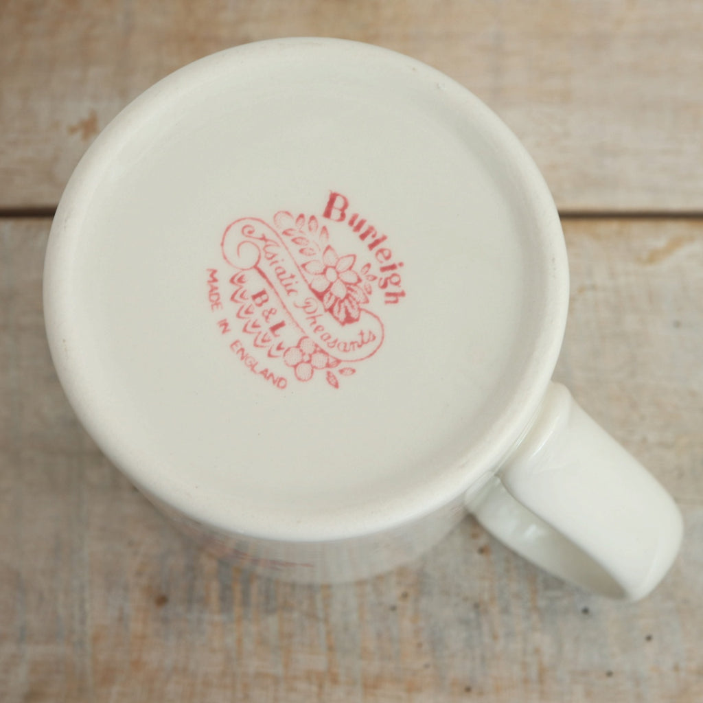 バーレイ Burleigh ピンクアジアティックフェザンツ マグカップ