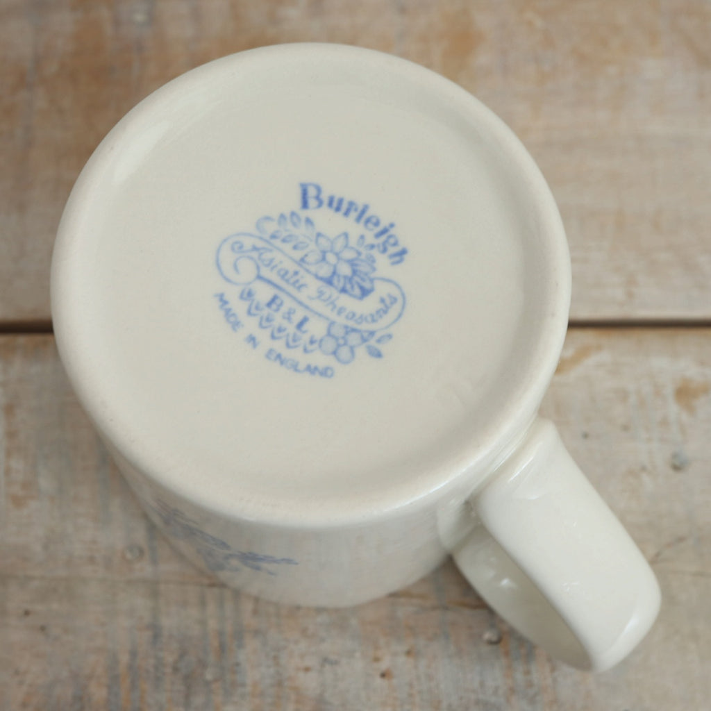 バーレイ Burleigh ブルーアジアティックフェザンツ マグカップ
