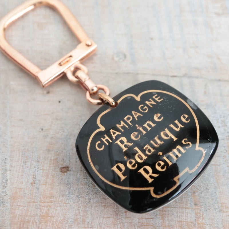 ブルボンキーホルダー シャンパン CHAMPAGNE Reine Pedauque Reims