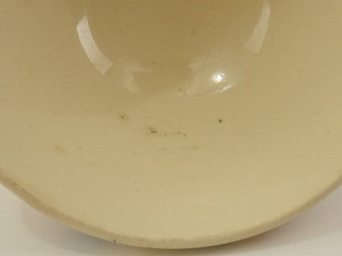アンティークカフェオレボウル 花のステンシル Digoin & Sarreguemines製