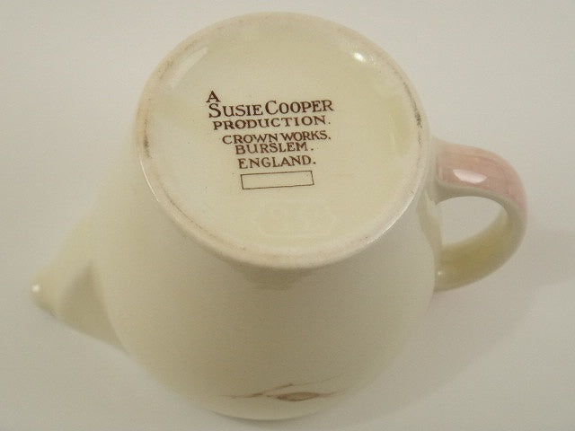 Susie cooper スージークーパー ピンク パトリシアローズ ミルクジャグ